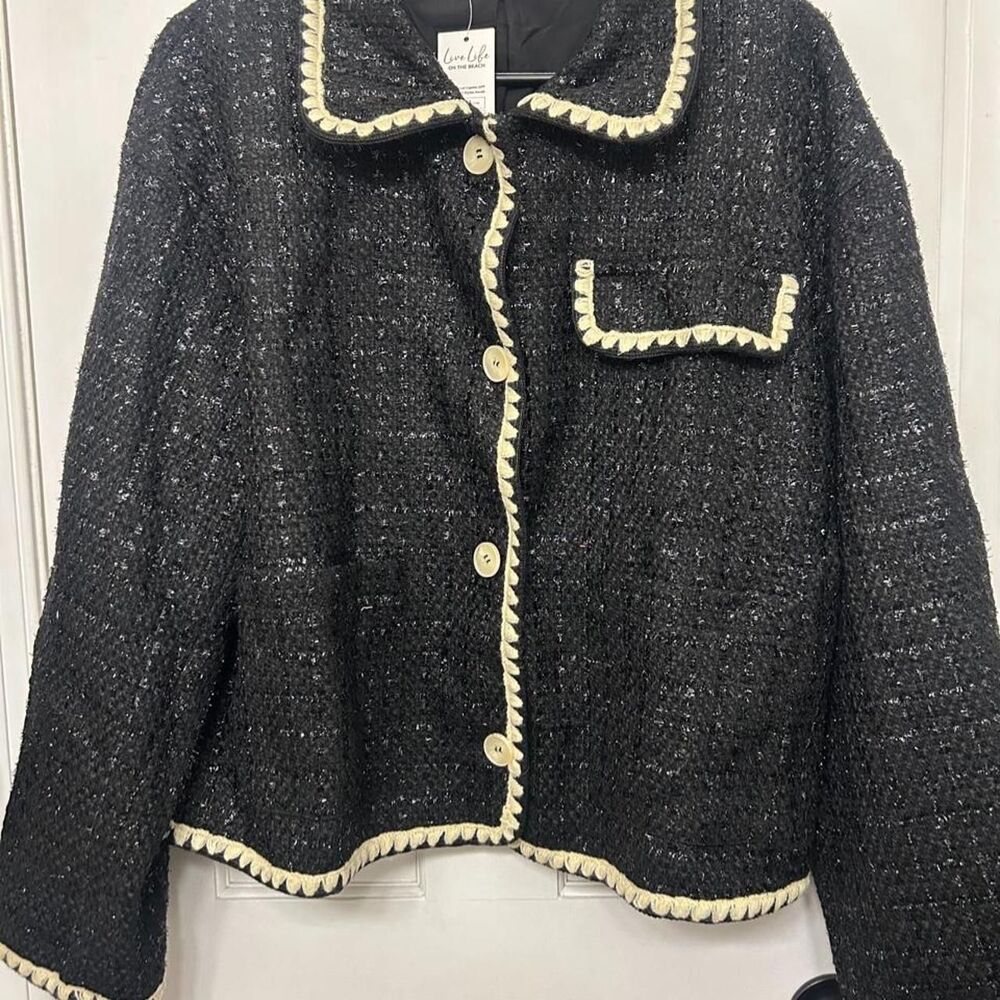 Cupshe Women's Black Jacket